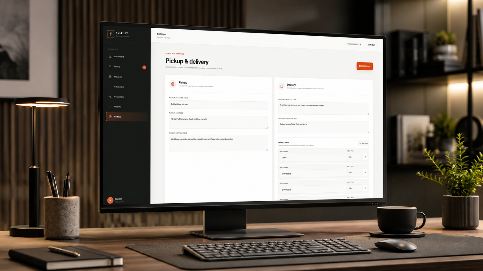 Delivery management